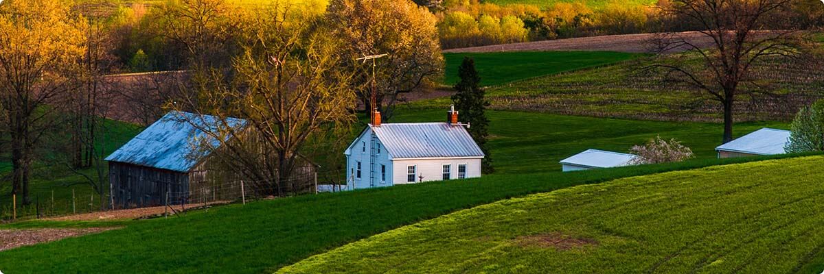 what is a USDA renovation loan A farmhouse renovated with a USDA renovation loan